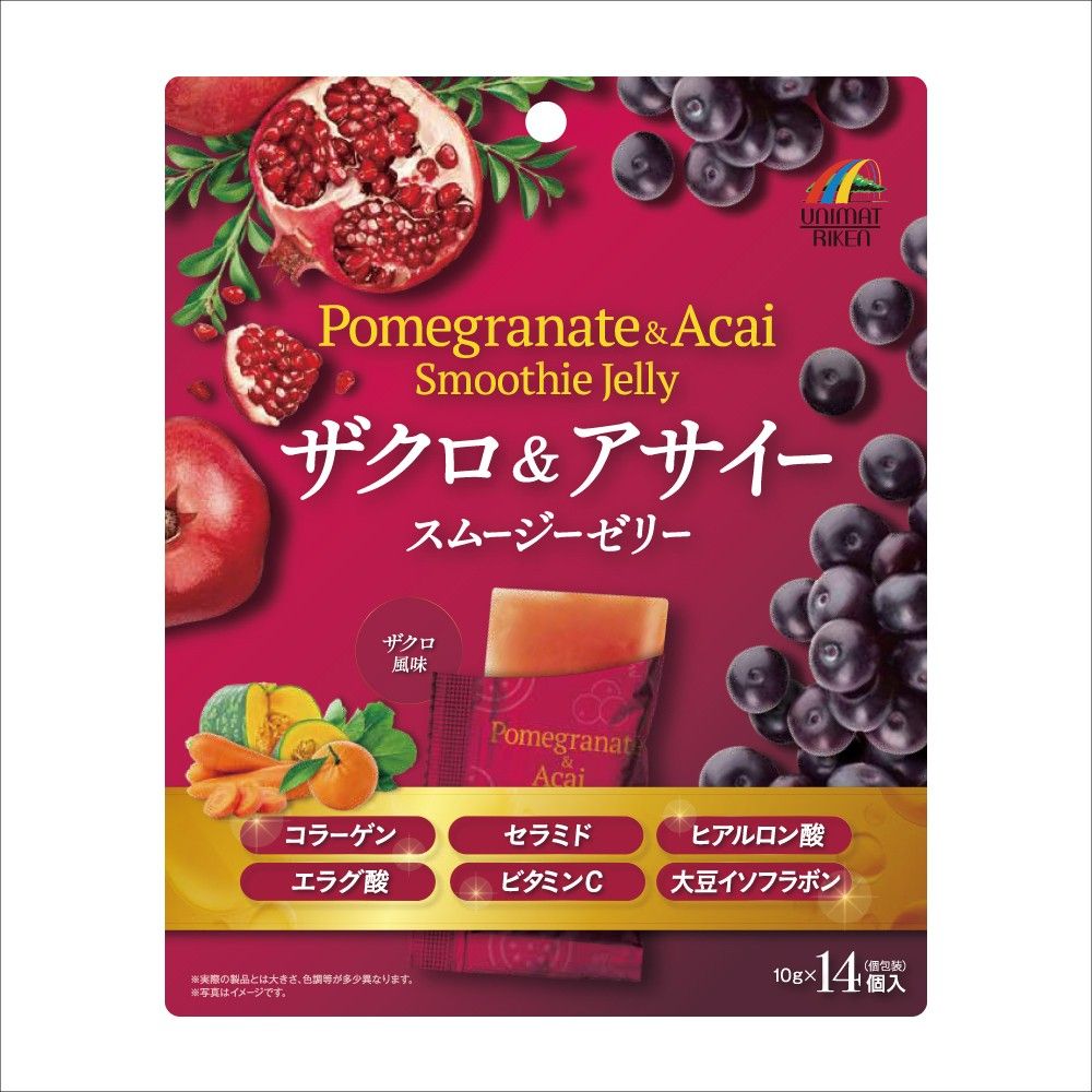 unimatriken石榴巴西莓果凍 10g x 14包