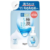 肌ラボ 極潤 ヒアルロン泡洗顔 つめかえ用 140ml