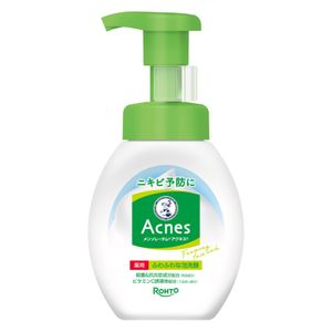 mentholatum Acnes Medicated Fluffy Foam Face Wash 160ml