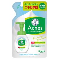 メンソレータム アクネス 薬用ふわふわな泡洗顔 つめかえ用 140ml