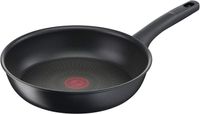 T-fal “IH Hard Titanium Unlimited Frying Pan” 26cm，适用于电磁炉和燃气灶，不含PFOA和其他有害物质，持久不粘，黑色，G26505