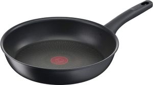 T-fal "IH Hard Titanium Unlimited Frying Pan" 28cm, Induction and Gas Compatible, Free of PFOA and Other Harmful Substances, Long-Lasting Non-Stick, Black, G26506