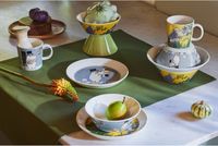 Arabia Moomin by ARABIA Classic Moominpappa 馬克杯，0.3公升，灰色，姆明餐具，1066911