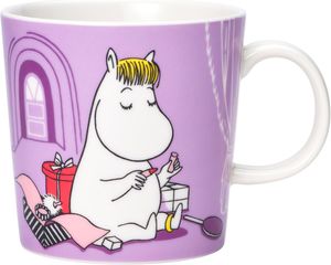 Arabia Moomin by ARABIA Classic Snorkmaiden 马克杯,0.3升,淡紫色,1052343