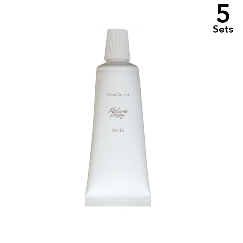 【5 세트】 CANMAKE/캔메이크 메이크미 해피 핸드 크림/WHITE/30g