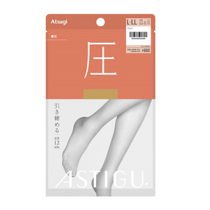 ATSUGI [壓力] 緊身彈性襪 AP6002 / 嬰兒米色 (378) / L-LL