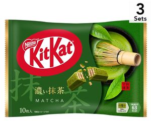 【3개 세트】 KitKat/킷캣 진한 말차 10장