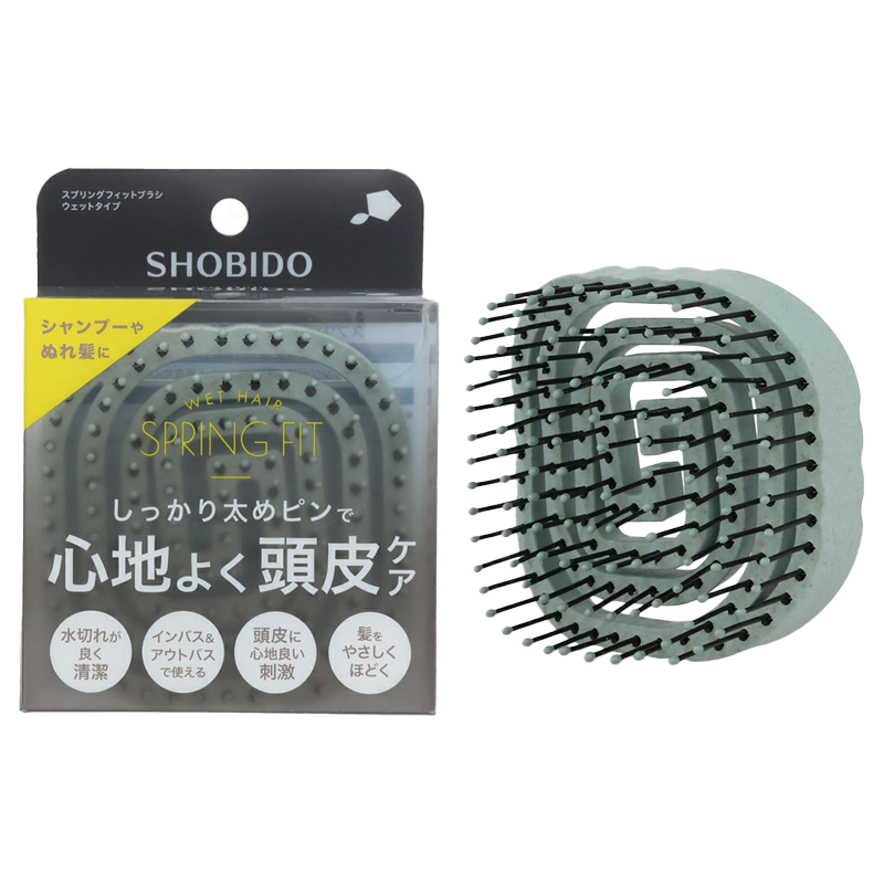 SHOBIDO 스프링 피트 브러쉬 ＜ 웨트 타입 ＞
