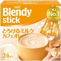 AJINOMOTO AGF Blendy Stick Melty Milk Cafe au Lait, 24 sticks
