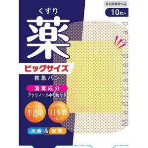 DelGuard Emergency Van Translucent Large 10 Sheets