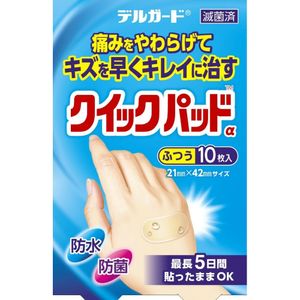 DelGuard Quick Pads, Regular, 10 Sheets