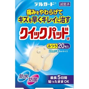 DelGuard Quick Pads, Regular, 20 Sheets
