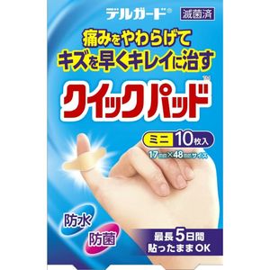 DelGuard Quick Pad Mini 10 sheets