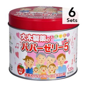 【6入組】【指定第2類醫藥品】 大木製藥 Papa Jelly 5片
