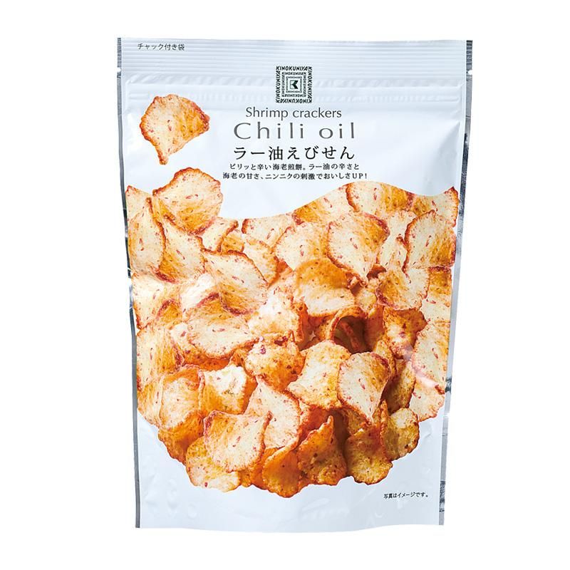 Kinokuniya Chili Oil Shrimp Crackers