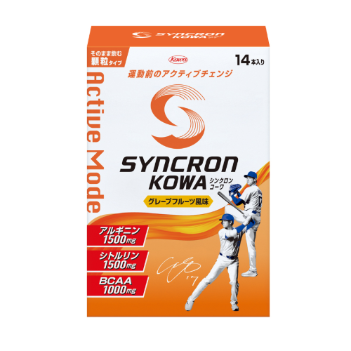 興和新藥 SYNCRON 活力模式顆粒，葡萄柚味，14 粒裝