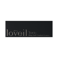 loveil TORIC 1-day CYL-0.75 (AXIS 180°) 散光矯正型 [彩色隱形眼鏡/一日型/有度數或無度數/10 片]