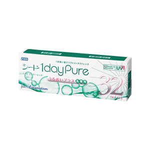 SEED 1dayPure TORIC CYL-1.25 (AXIS 180°) 散光矯正型 [彩色隱形眼鏡/日拋型/有度數或無度數/32片]