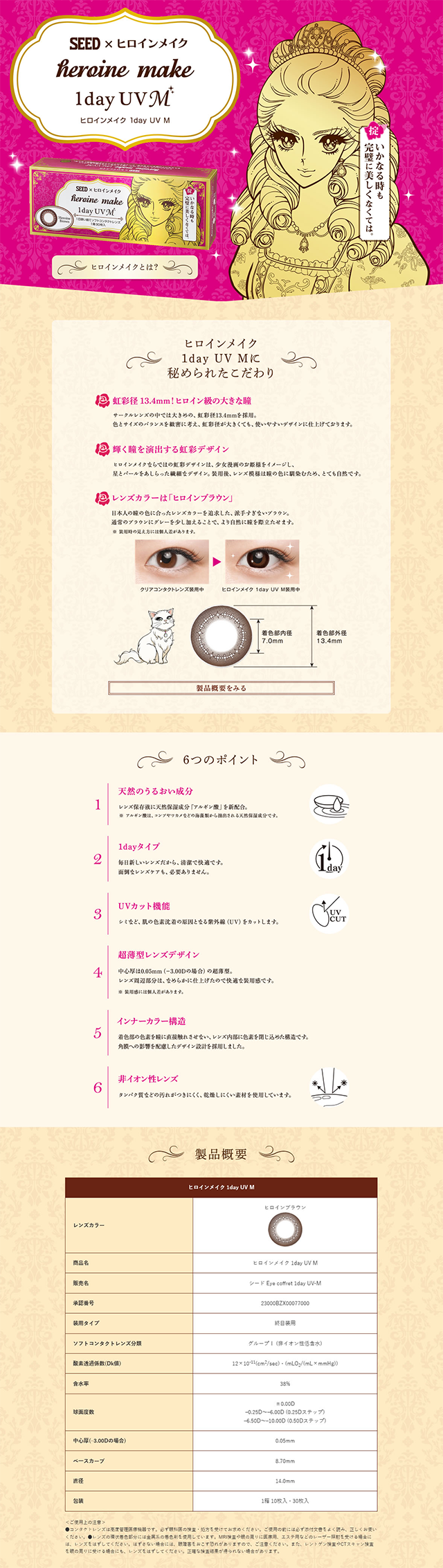 SEED 女主角 1天裝 [彩色隱形眼鏡/日拋/有度數或無度數/10片裝]