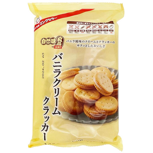 Natural Flavor Vanilla Cream Crackers 165g