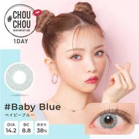 #CHOUCHOU 1day [彩色隱形眼鏡/日拋/有度數或無度數/10片]