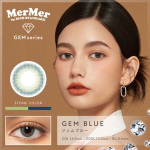 MerMer by RICH STANDARD Gem series 1-day color contact lenses (10 lenses per pack)