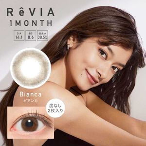 ReVIA COLOR 1month [Colored Contact Lenses/Monthly/Non-Prescription/2 Lenses]