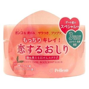 펠리칸 비누 사랑하는 엉덩이 몸도 씻을 수있는 비누 스크럽 달콤한 복숭아 향기