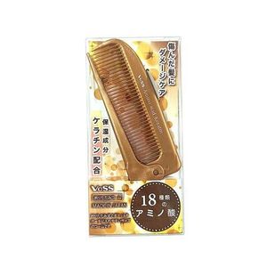 Vess Kogyo Amino Acid (Keratin) Folding Comb AKJ-500