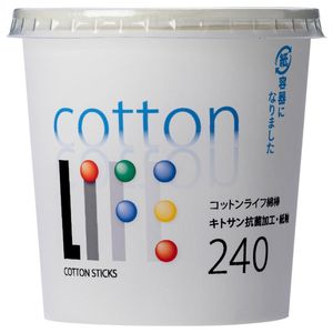 平和 Cotton Life棉籤,紙管裝
