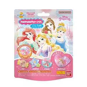 Bandai 깜짝? 달걀 디즈니 공주 샤카샤 캡슐 헤어 고무 오렌지 카오리