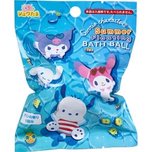 산탄 슈와 타마 산리오 캐릭터 섬 여름 부동 농구 해양 향기