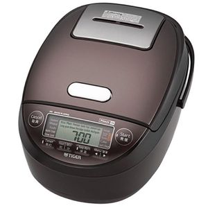 TIGER 해외용 밥솥 220-230 V사양 타이거 압력 IH 밥솥 5.5 합밥 ブラウン JPK-W10W