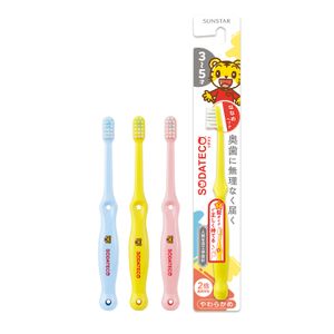 Sodateko 儿童牙刷（3-5岁适用）（1支装）