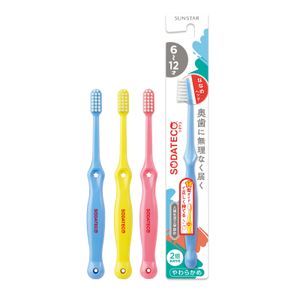 Sodateko 儿童牙刷（6-12岁适用）（1支装）
