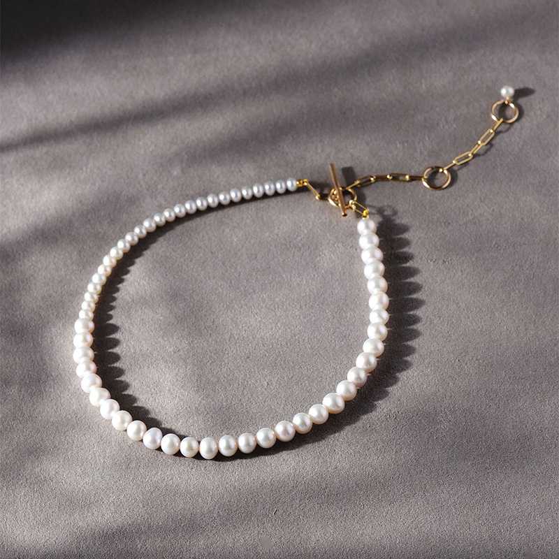 予約販売】NATURALI JEWELRY パールドッキングネックレス（ホワイト