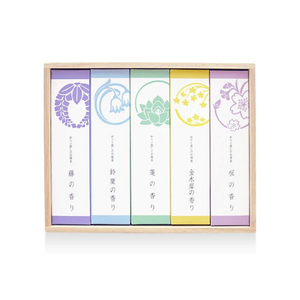 豫園祈禱療癒香，桐木禮盒裝， 5盒