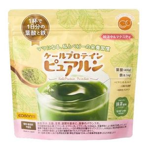 愛迪生媽媽羽衣甘藍蛋白粉（懷孕及產後適用），抹茶口味