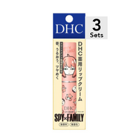 【3 개 세트】 DHC 약용 립 크림 [아냐] 지토 눈 스파이 패밀리 립 보습