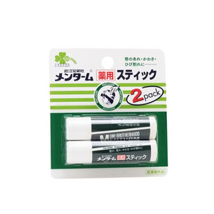 kurashi-rhythm MENTURM Medicated Stick Regular (4g x 2 sticks) Lip Balm