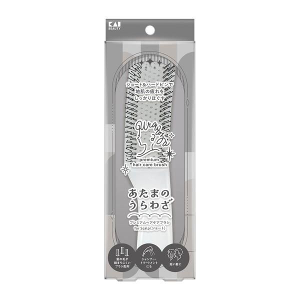 貝印 KQ1606 Atama no Urawaza 高級頭皮護理梳（短款）