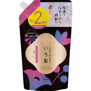 Kracie ICHIKAMI Smooth Care Conditioner Refill (2 uses) 640ml