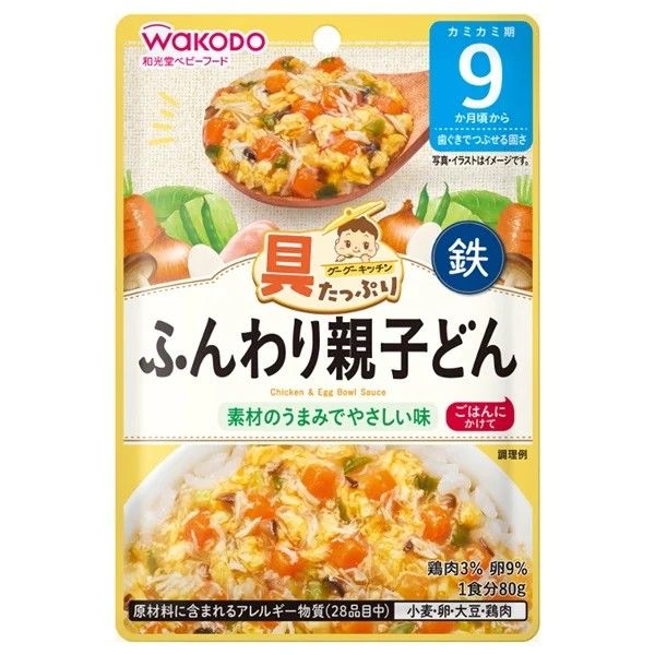 咕咕廚房蓬鬆親子蓋飯 (80g)