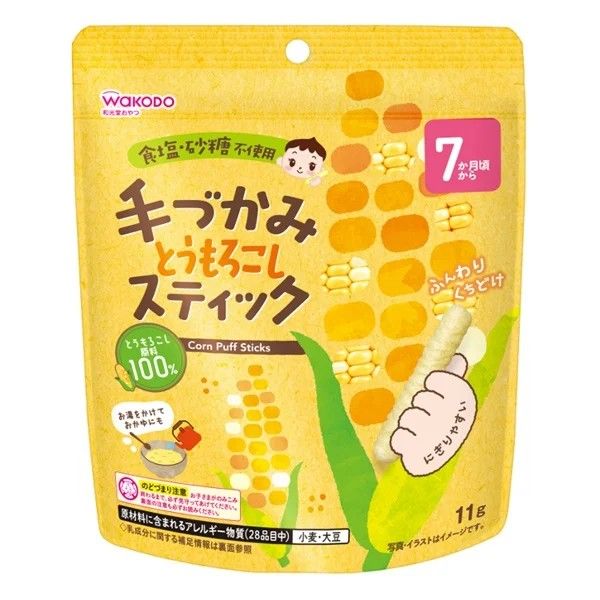 Corn sticks for eating by hand, 11g