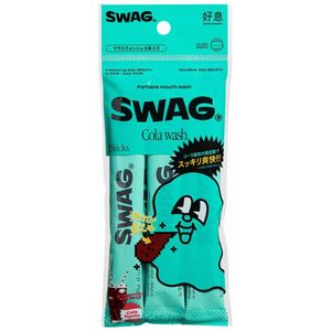 SWAG (스와그) Cola wash 콜라 맛 마우스 워시 구취 케어 세구액 (5 포)
