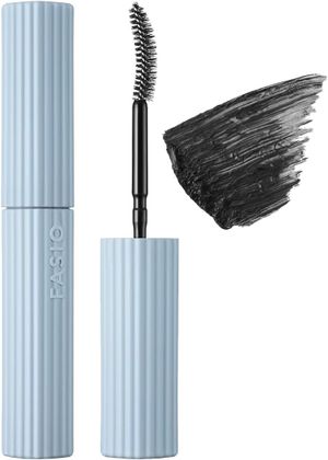 FASIO 영구 컬 마스카라 하이브리드 (롱) 워터 프루프 온수 오프 마스카라 01 블랙 6g