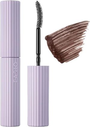 FASIO 영구 컬 마스카라 하이브리드 (볼륨) 워터 프루프 온수 오프 마스카라 02 ブラウン 6g