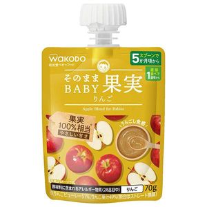朝日食品集團和光堂嬰兒食品，就像嬰兒水果蘋果一樣美味