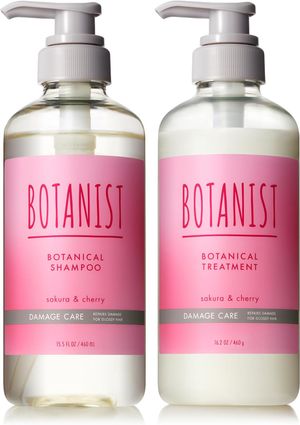 BOTANIST 損傷修護洗髮精和護理套裝，櫻花櫻桃香型