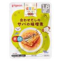 보육원의 영양사 감수 유아식 레토르트 합쳐다 고등어의 된장 조림 80g